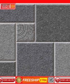 Gạch lát sân 40x40 Prime 08022 màu xám mờ - matt