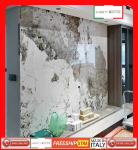 Đá nung kết 120x240  Morgan-vach-tivi-trang-xam