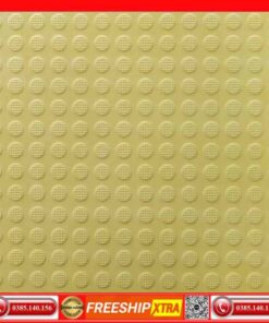 Gạch 30x30 trang trí 33003 khuôn nổi chấm bi vàng