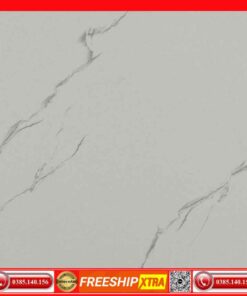 Gạch 40x40 lát nền XB403 màu trắng tia chớp xám mờ-matt