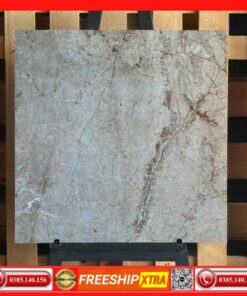 Gạch 60x60 India Carved River Grey xám rêu