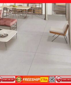 Gạch 120x120 India Matt 5502 xám xi măng đá mờ mịn