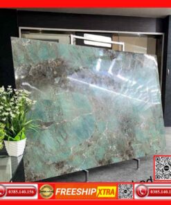 Gạch 120x180 India Polished 4902 vân đá màu xanh