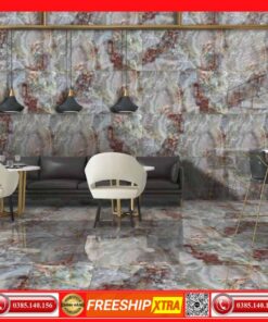 Gạch 60x120 Highgloss 3901 vân đá Marbal