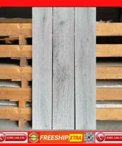 Gạch 20x120 Knoty-Oak-Snow xám mờ