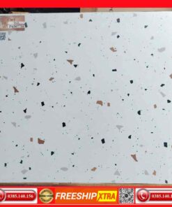 Gạch 60x60 Ý Mỹ P65077H vân Terrazzo đá mờ