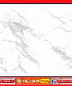Gạch 100x100 Amado 10506 đá Marbal trắng xám