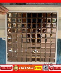 Gạch Mosaic thuỷ tinh MSTT024 đồng
