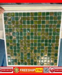 Gạch Mosaic thuỷ tinh MSTT031 trang trí phòng tắm