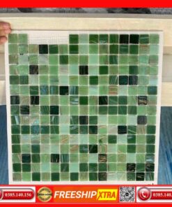 Gạch Mosaic thuỷ tinh MSTT033 trang trí phòng tắm