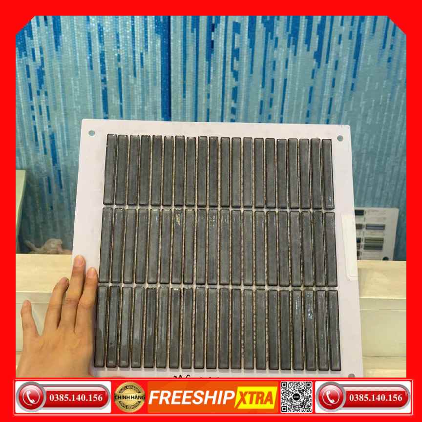 Gạch Mosaic que đũa MG129211 màu xám