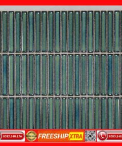 Gạch Mosaic que đũa MG12922 màu xanh