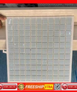 Gạch Mosaic thuỷ tinh MST25006 màu trắng