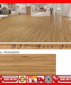 Gạch 60x120 Ý Mỹ P61245001C vân gỗ