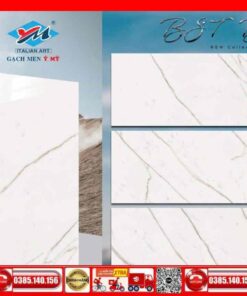 Gạch 60x120 Ý Mỹ P61248017R trắng vân xám