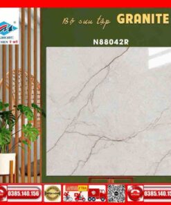 Gạch 80x80 Ý Mỹ Pierre-Cardin N88042R Granite
