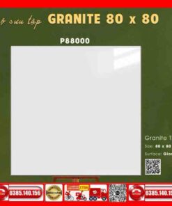 Gạch 80x80 Ý Mỹ Pierre-Cardin P880000 Granite