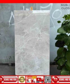 Gạch 60x120 India 3028 MTH vân đá xám nhạt