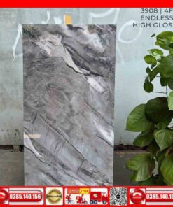 Gạch 60x120 India 3908 MTH vân đá Marbal xám