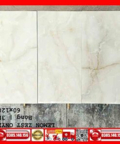 Gạch 60x120 India 3005 Lemon-Zest-Onyx MTH vân đá