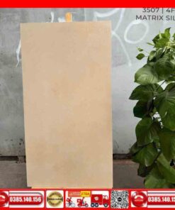 Gạch 60x120 India Matrix Silk-3507 MTH vàng kem mờ