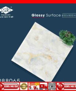 Gạch 80x80 Ý Mỹ Pierre-Cardin P88065 Granite
