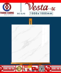 Gạch 100x100 Thắng Cường Vesta-11003 trắng xám khói