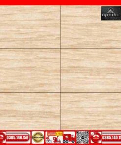 Gạch 60x120 Apodio 61383301 sọc ngang vàng kem