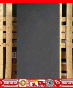 Gạch 60x120 India Neo-Graphite đá mờ xám đậm