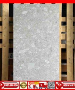 Gạch 60x120 India Stone-Craft-Grey-Grande Terrazzo xám