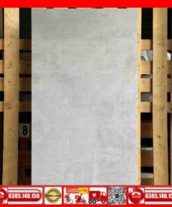 Gạch 60x120 India Terra-Bianco-Grande xám mịn