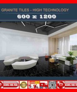 Gạch 60x120 Thắng Cường Vesta-V2312653 Đen vân xám