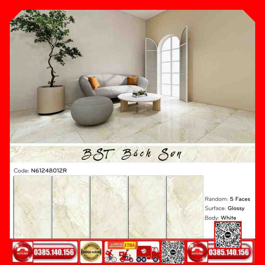 Gạch 60x120 Ý Mỹ Maximus N61248012R