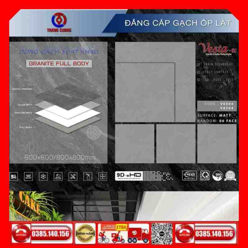 Gạch 80x80 Thắng Cường Vesta-V8504