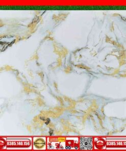 Gạch 60x60 Vinceramic PN618-P6508 vân vàng