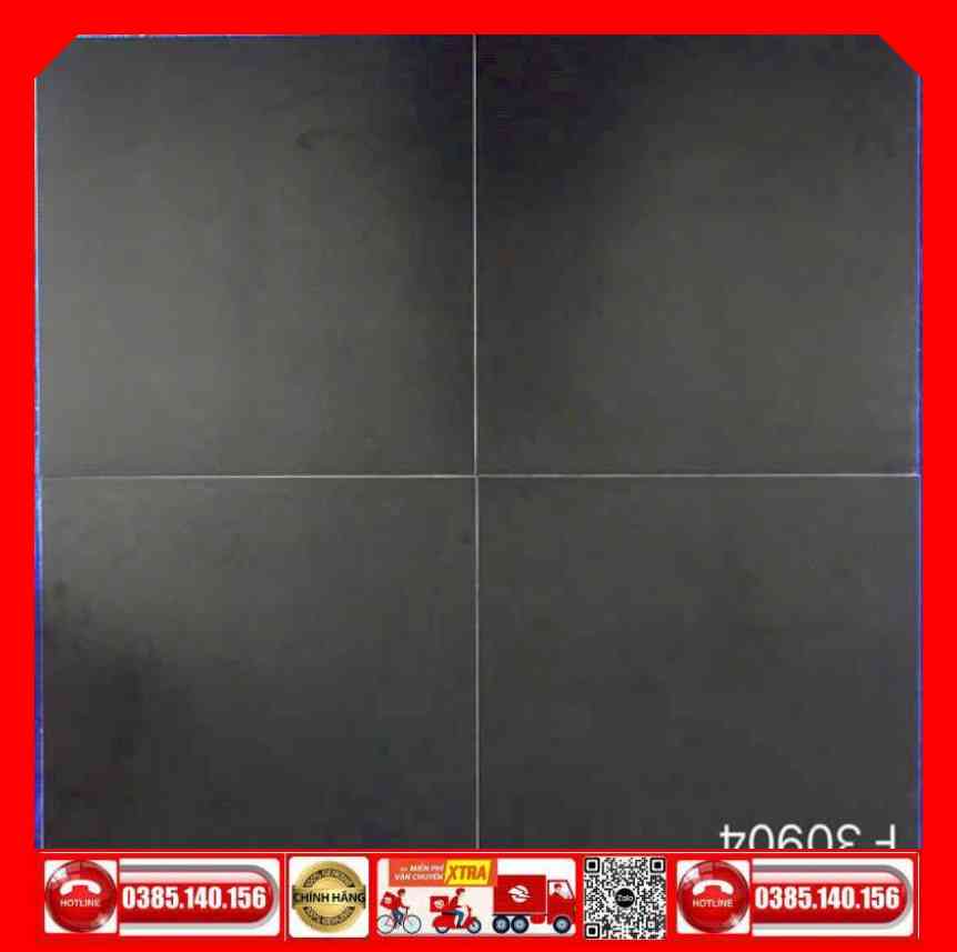 Gạch bông 30x30 F30904 đen mờ