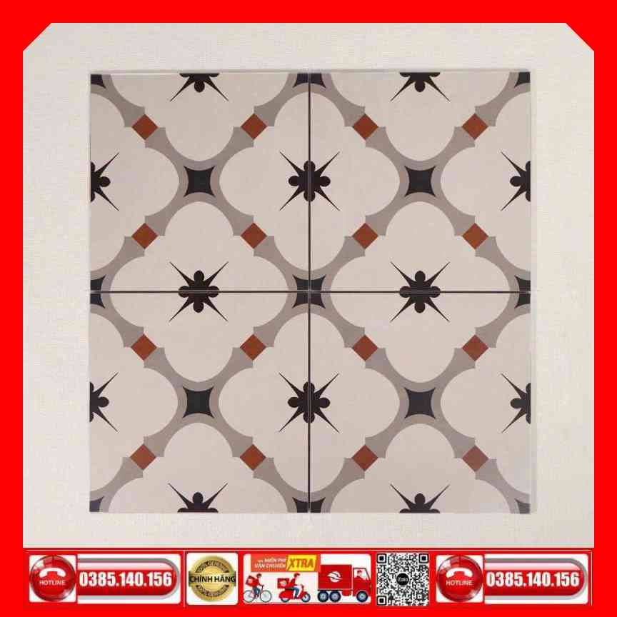 Gạch bông 30x30 MF3149 cổ điển