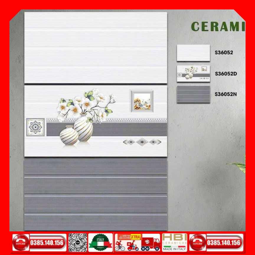 Gạch 30x60 Ý Mỹ S36052-S36052N-S36052D