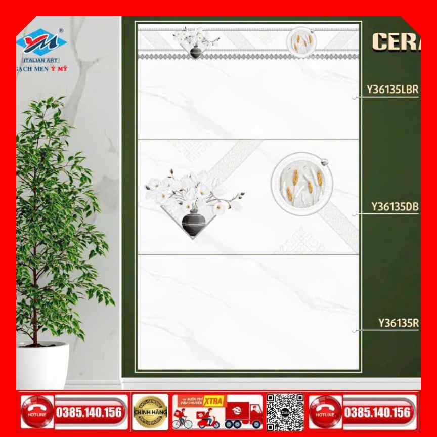 Gạch 30x60 Ý mỸ 36135LBR-Y36135DB-Y36135R