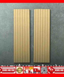 Gạch Thẻ Trang Trí 6x24 vàng kem chấm bi