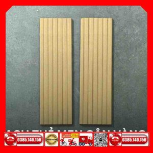 Gạch Thẻ Trang Trí 6x24 vàng kem chấm bi