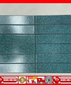 Gạch Thẻ Trang Trí 6x24 xanh chấm bi