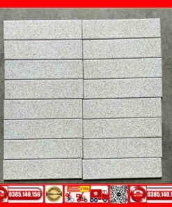 Gạch Thẻ Trang Trí 6x24 xám chấm bi