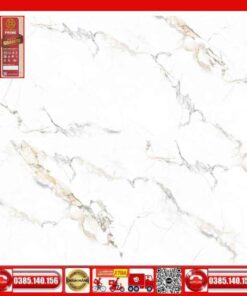 Gạch 80x160 Prime 03.800160.80004 trắng xám bóng