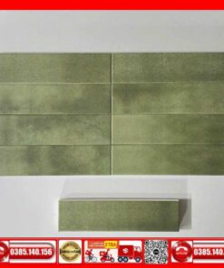 Gạch 75x300 Mosaic ốp trang trí MG75315 xanh rêu