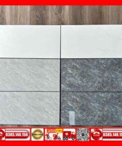Gạch 30x60 Porcelain siêu bóng màu xám