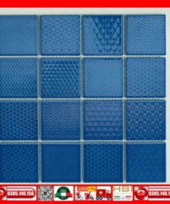 Gạch Mosaic Vỉ 30x30 Gốm MG682-Xanh Vinceramic