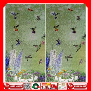 Tranh Mosaic Gốm Chim én VINT05