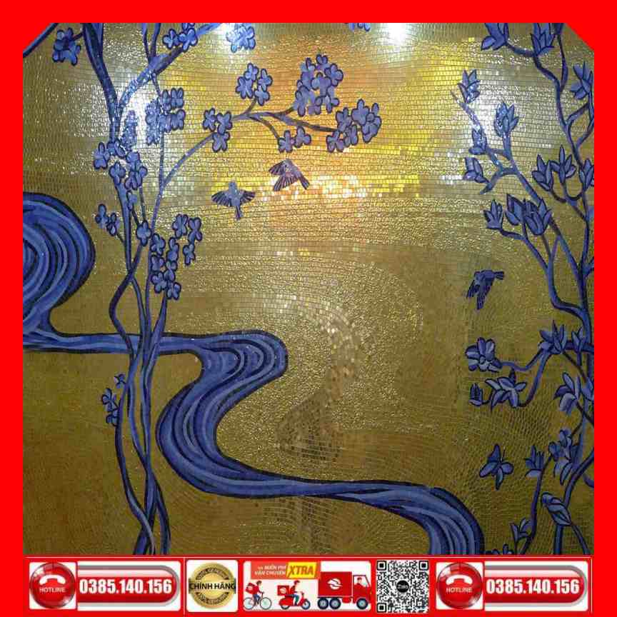 Tranh Mosaic Gốm phong cảnh VINHHD08
