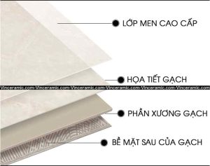 Cấu tạo của Xương gạch ốp lát